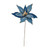 Poinsettia Stem Blue 52cm