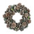 Wreath with green berries and acorns 30x30x8cm