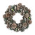 Wreath with green berries and acorns 30x30x8cm