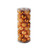 Orange 8cm Plastic Ball in box (matt,shiny,glitter) x 48