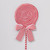 65cm Lollipop Candy Cane Red/Wht