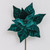 60cm Velvet Poinsettia Emerald