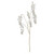 Iridescent Citrus Flower White 133cm