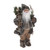 Standing Santa With Lantern & Grey Sweater 46Cm