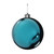 Turquoise Shiny Shatterproof Bauble (x1) (25cm)