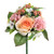 Flora Rose Carnation Bush Peach 26Cm