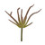 Succulent Pick Glitter Red 26Cm