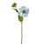 Dolly Zinnia Spray Blue 42Cm