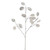 Silver Dollar Spray Silver 48Cm