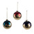 Bauble Glass Ombre 3Ast