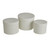 Hat Box ivory Set of 3  Largest - D19 x H14.4cm