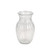 Glass Olpe Vase 19x12cm