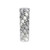 Silver 8cm Plastic Ball in box (matt,shiny,glitter) x 48