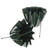 Grave Vase Fluted Green X2