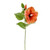 Hibiscus Spray Orange 62Cm