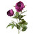 Peony Double Spray Dark Pink