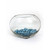 Glass Narrow Ball Vase 17Cm