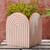 Rainbow Square Plant Pot 17cm