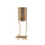Gold Metal Lantern with Legs 50.5cm