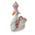 Swan Decoration White 30x18x45Cm