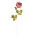 Artificial Etching Rose Stem Dark Pink 64cm