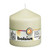 Bolsius Pillar candle Ivory, single in cello (100 mm x 98 mm) Bolsius Pillar candle Ivory, single in cello (100 mm x 98 mm)