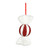 Candyland  Sweet Decoration 25cm  Red/White 