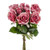 Rose Bunch Pink X9 42Cm