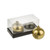 Candle Bauble Gold 6Cm Set 2