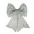 Glitzy Bow Silver 24Cm