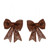 Glitzy Bow Red Hang X2