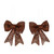 Glitzy Bow Red Hang X2