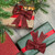 Glitzy Bow Red Hang X2