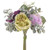 Ranunculus And Fern Bouquet Purple 23Cm