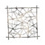 Frosted Net Frame 26Cm