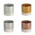 Glossy Ceramic Pot 10cm 4 Assorted