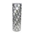 Silver 10cm Plastic Ball in tube (matt,shiny,glitter) x 48