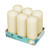 Bolsius Professional Pillar Candles 200/68 mm Tray 6 - Ivory  Bolsius Professional Pillar Candles 200/68 mm Tray 6 - Ivory