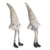 Sitting Gonk Couple With Dangling Legs 2Ast 40Cm
