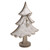 Wooden Tree Ornament With Fur Large