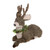 Reindeer Laying Down Brown 33Cm