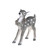Deer With Spots Grey 21Cm