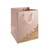 Hand Tie Bag Peach/Gold Strpe L 10