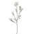 Flocked Fern Spray 63Cm