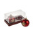 Candle Bauble Red 6Cm Set 2