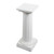 Roman Plastic Pillar White 83Cm