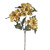 Rich Gold Poinsettia Spray 53Cm