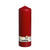 Bolsius Pillar Candle Wine Red (250/80 mm)