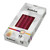 Tapered Candle, Individually wrapped in cello bx12 - Wine Red