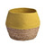 Basket Yellow Fabric 28cm